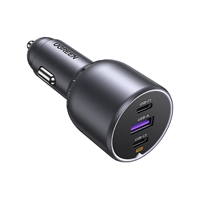 UGREEN 130W USB C Car Charger Type C Car Charger Adapter - شاحن سيارة يوجرين 130 واط يو اس بي سي