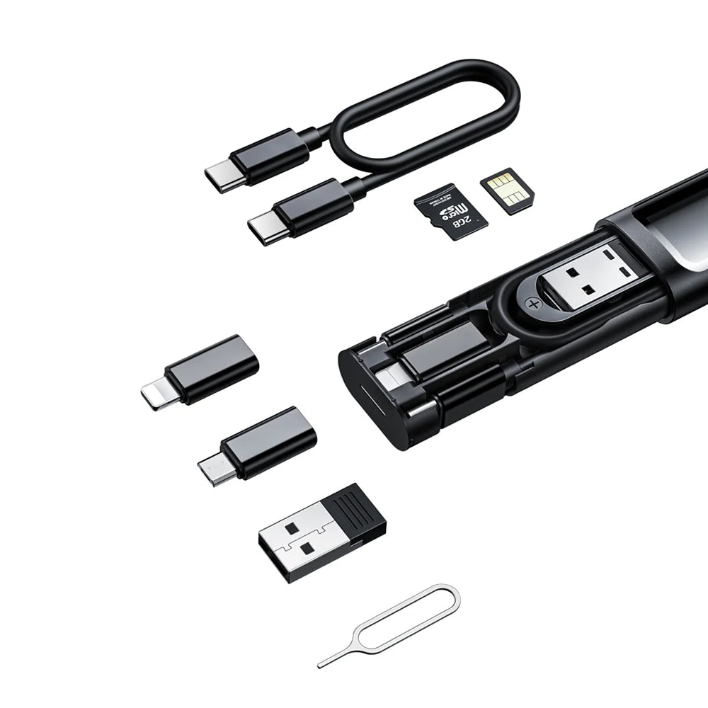 Mcdodo  Multi-functional Digital Storage Case Type-C to Lightning Conversion Adapter - حقيبة تخزين رقمية متعددة الوظائف من مكدودو