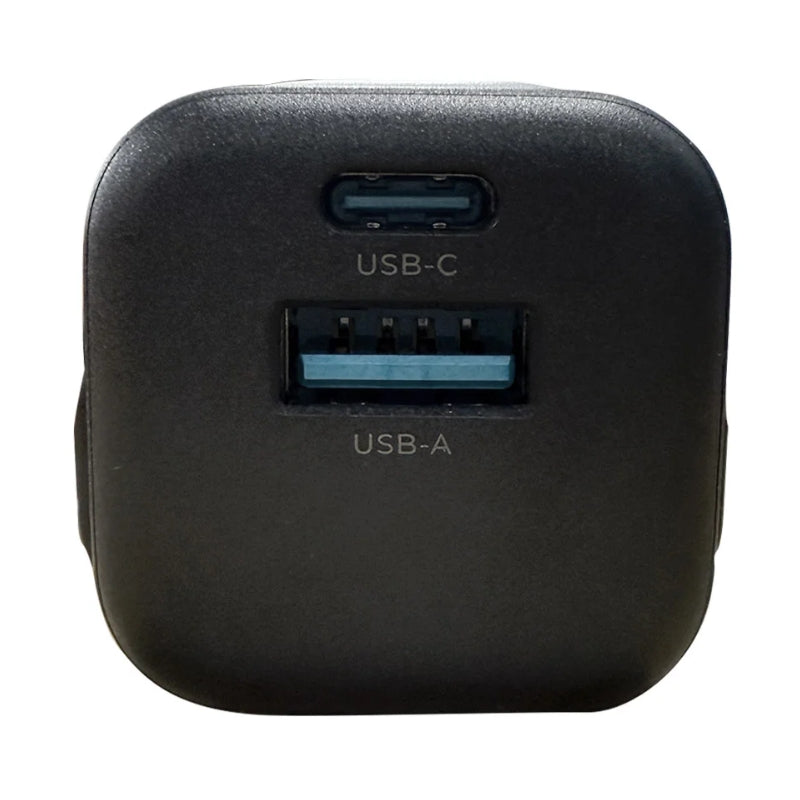 Havit UC230 33W Dual-Port Fast Charger + 60W USB-C to USB-C Cable – شاحن جداري بقدرة 33واط بمنفذين تايب سي ويو اس بي وكيبل تايب سي من هافيت