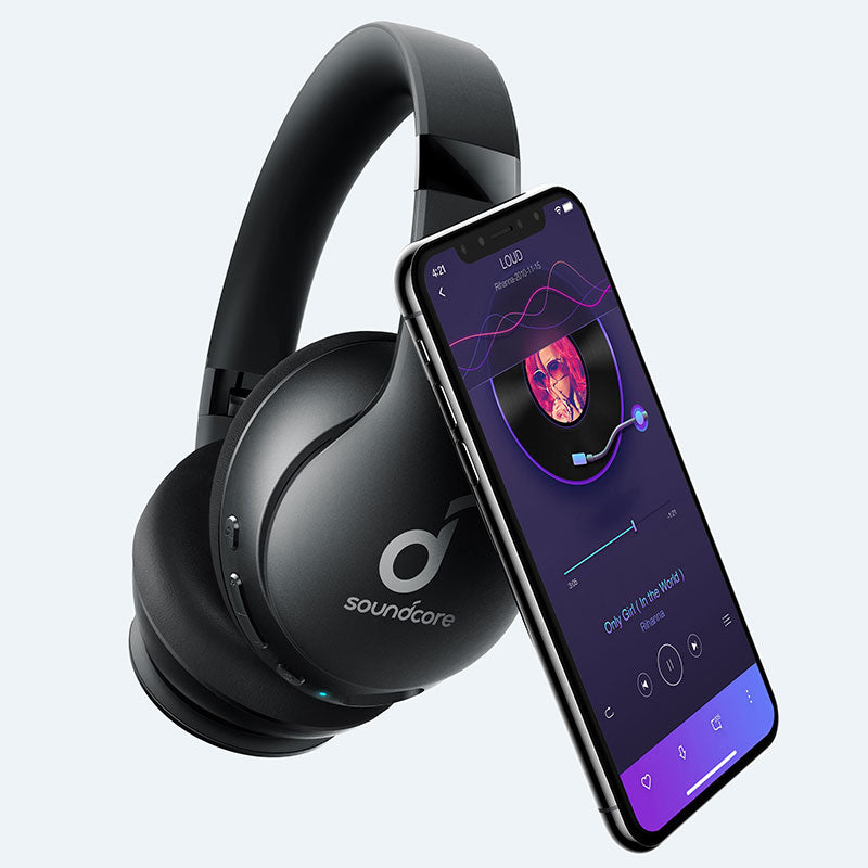 Anker Soundcore Q10i Bluetooth Over-Ear Headset  - سماعات أنكر ساوندكور لايف اللاسلكية فوق الأذن بتقنية البلوتوث
