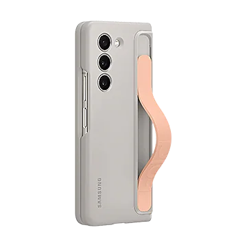 Samsung Galaxy Z Fold 5 Standing Case with Strap - سامسونج جراب جالاكسي اوفيشال قائم مع حزام لهاتف زد فولد 5
