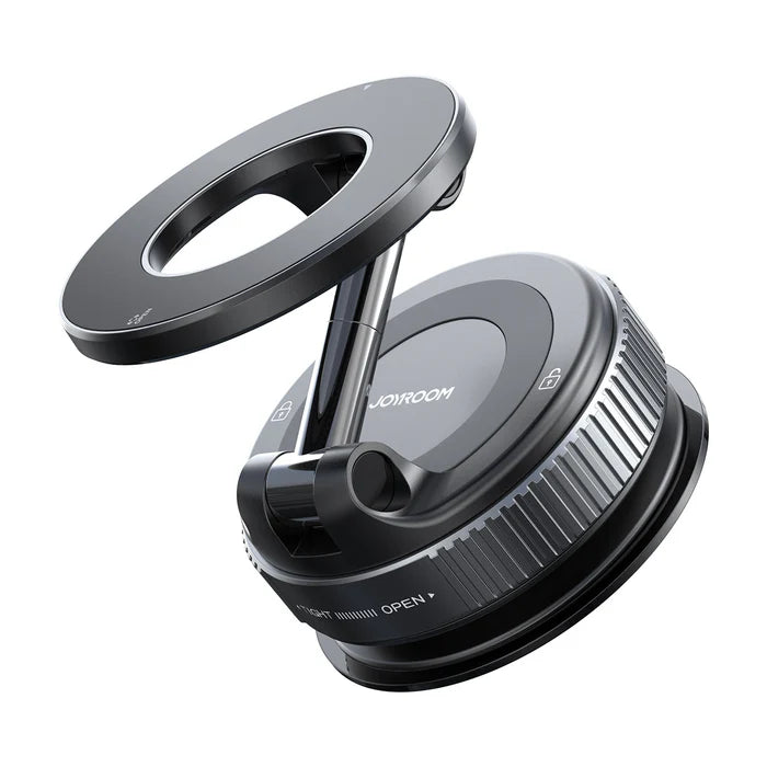 حامل هاتف جويرووم المغناطيسي مع قاعدة شفط ميكانيكية | JOYROOM JR-ZS501 MagSafe Suction Cup Phone Mount – Dual Lock Stability