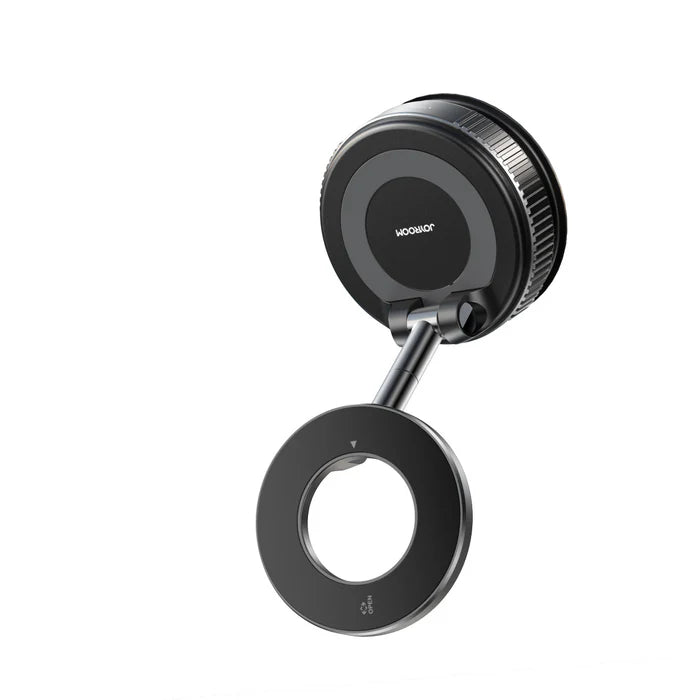 حامل هاتف جويرووم المغناطيسي مع قاعدة شفط ميكانيكية | JOYROOM JR-ZS501 MagSafe Suction Cup Phone Mount – Dual Lock Stability