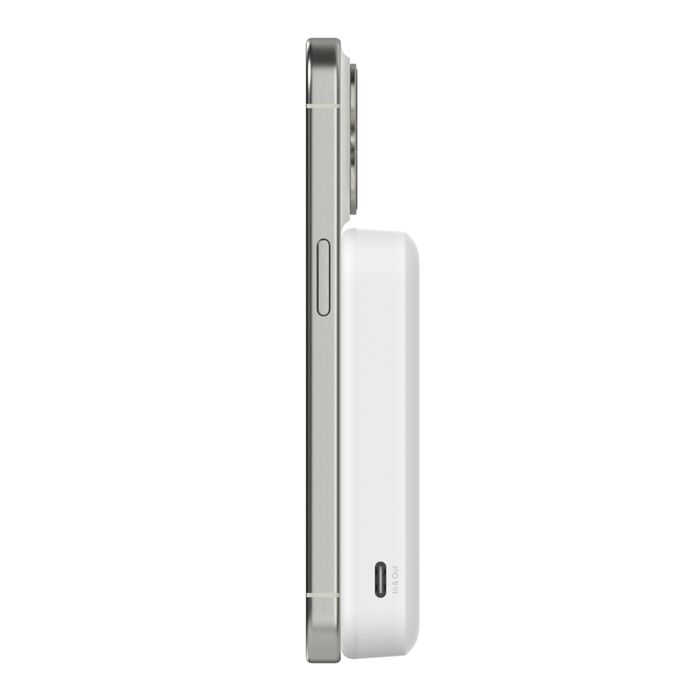 Belkin BoostCharge Qi2 Magnetic 15W Wireless Power Bank 8K - باور بانك الاسلكي بقوة 15واط وسعة 8000 ميلي أمبير من بيلكن