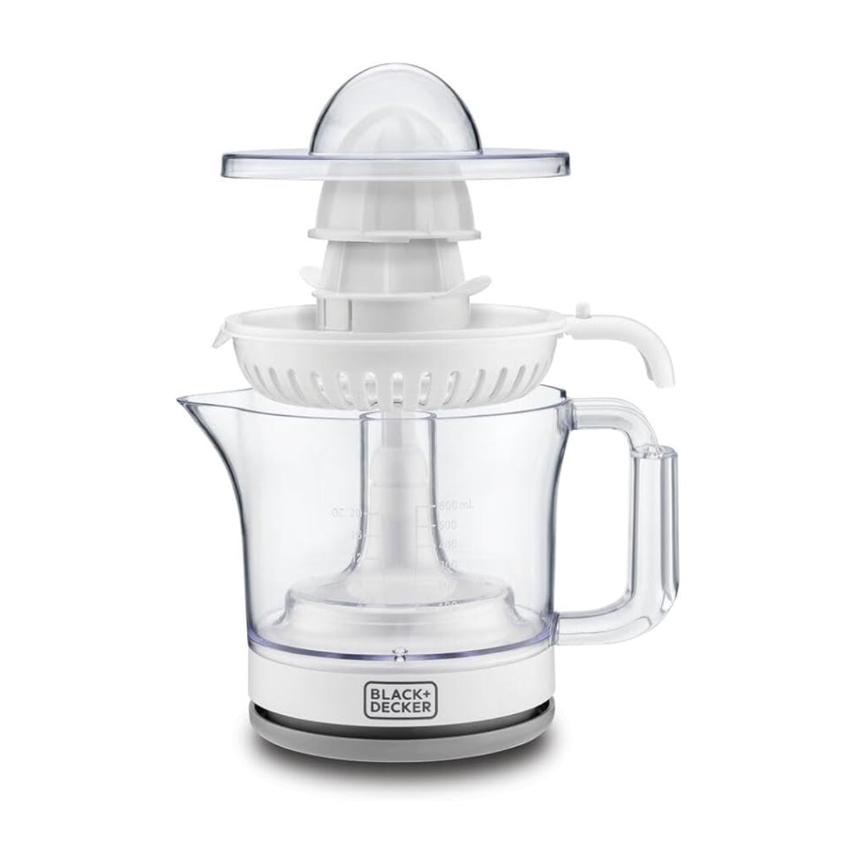 Black+Decker Citrus juicer 600 ml - عصارة حمضيات بلاك أند ديكر 600 مل