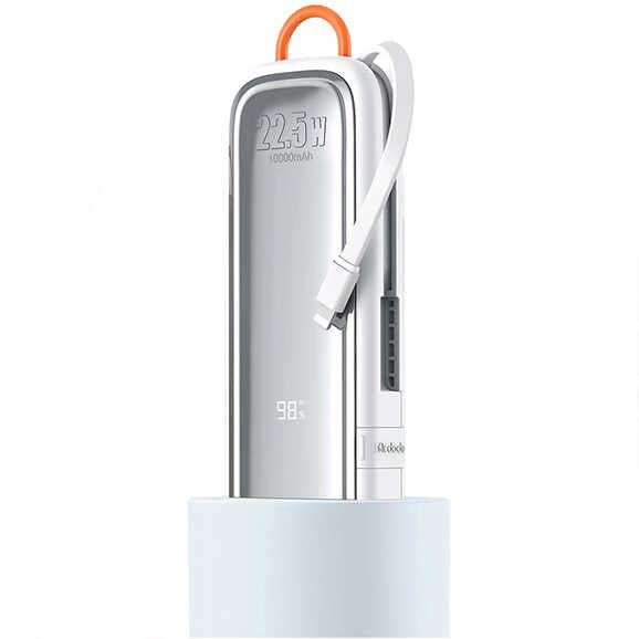 MCDODO Power Bank 10000mAh 22.5W - باور بانك بسعة 10000ميلي أنبير وبقدرة 22.5واط من مكدودو