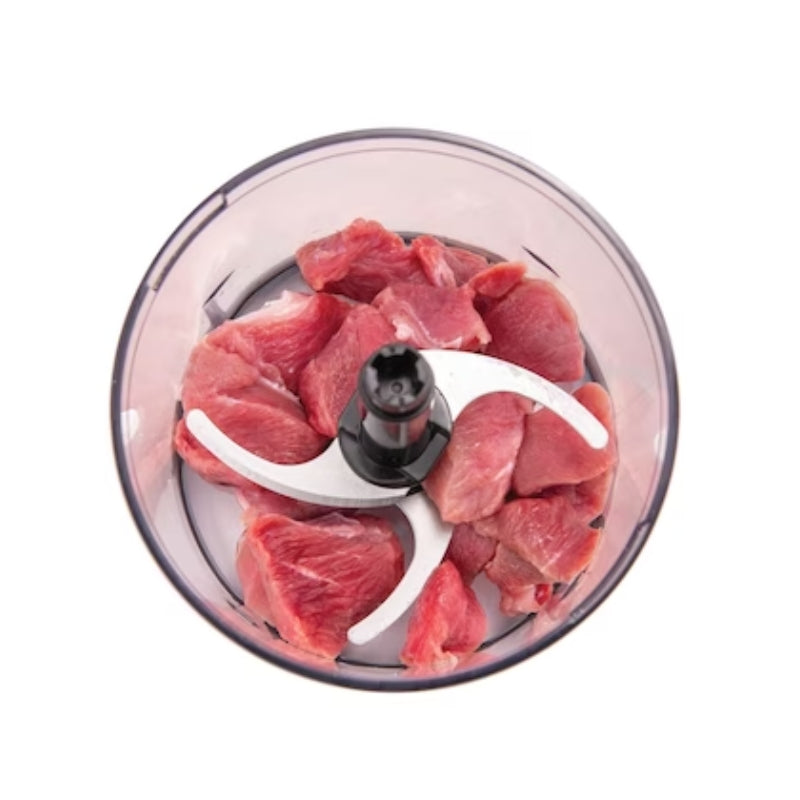 Black+Decker 500W Vertical Chopper FC500-B5 - فرامة طعام 500 واط بسعة 500 مل مع شفرات ستانلس ستيل