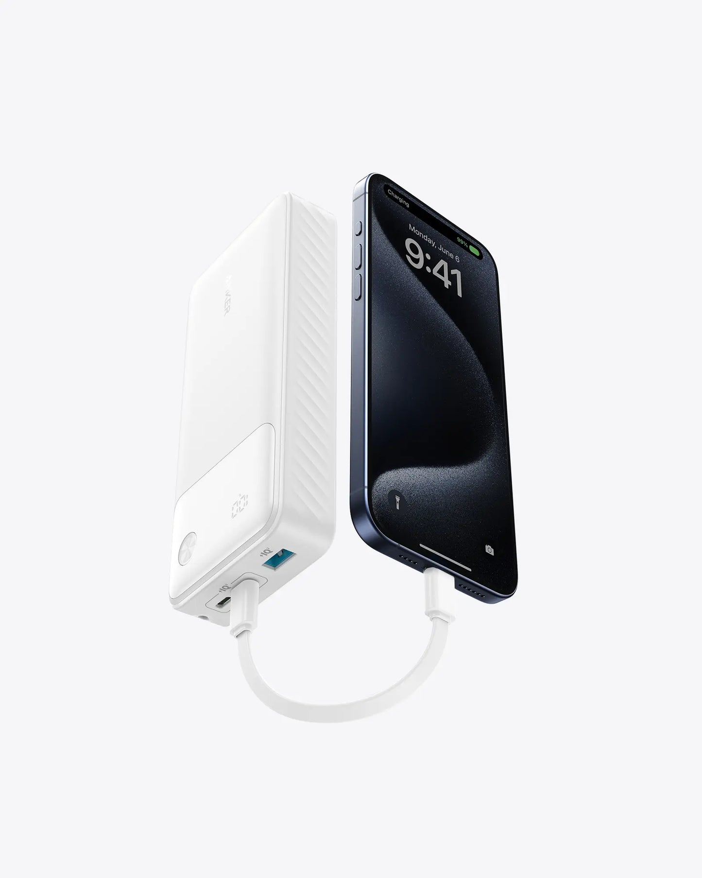 باور بانك أنكر بسعة 20,000 مللي أمبير بقدرة شحن 30 واط  | Anker Power Bank 20,000mAh 30W