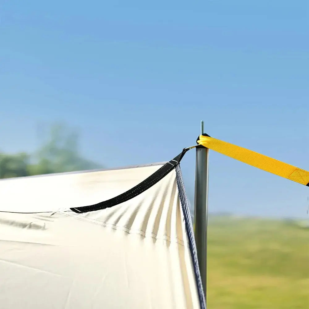 خيمة كانوبي للتخييم من بورودو لايف ستايل - ابيض | Porodo Lifestyle Camping Canopy Tent – White