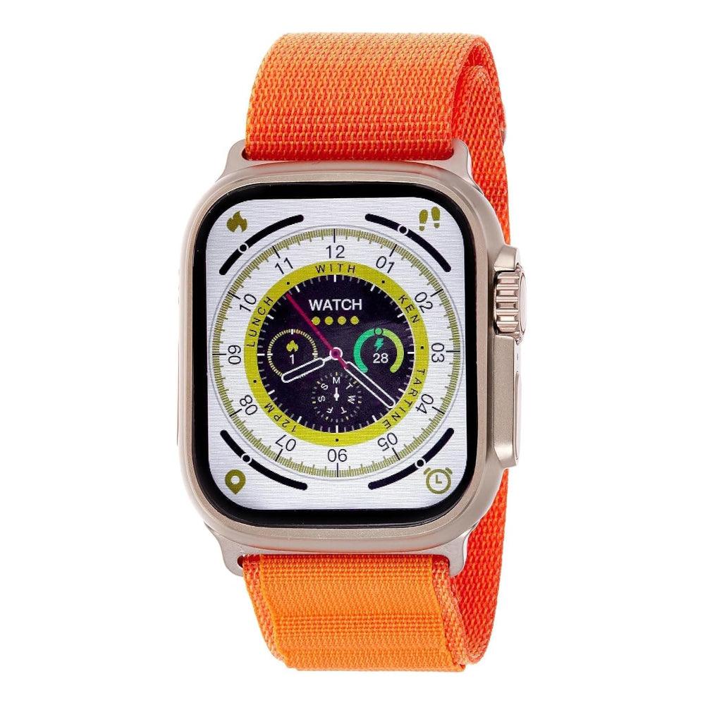 بورودو ساعة ذكية الترا تيتانيوم بشاشة عريضة 1.86 انش - برتقالي | Porodo Ultra Titanium Smart Watch 1.86" Wide Screen - Orange