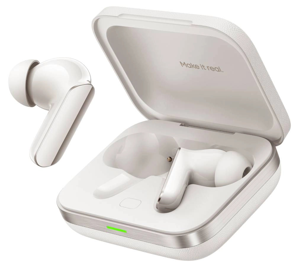 سماعة ريلمي بودز اير 7 برو مع ترجمة فورية بالذكاء الاصطناعي, مدة تشغيل حتى 48 ساعة - ابيض | Realme Buds Air 7 Pro with AI Live Translation,  48 Hrs Playtime - White