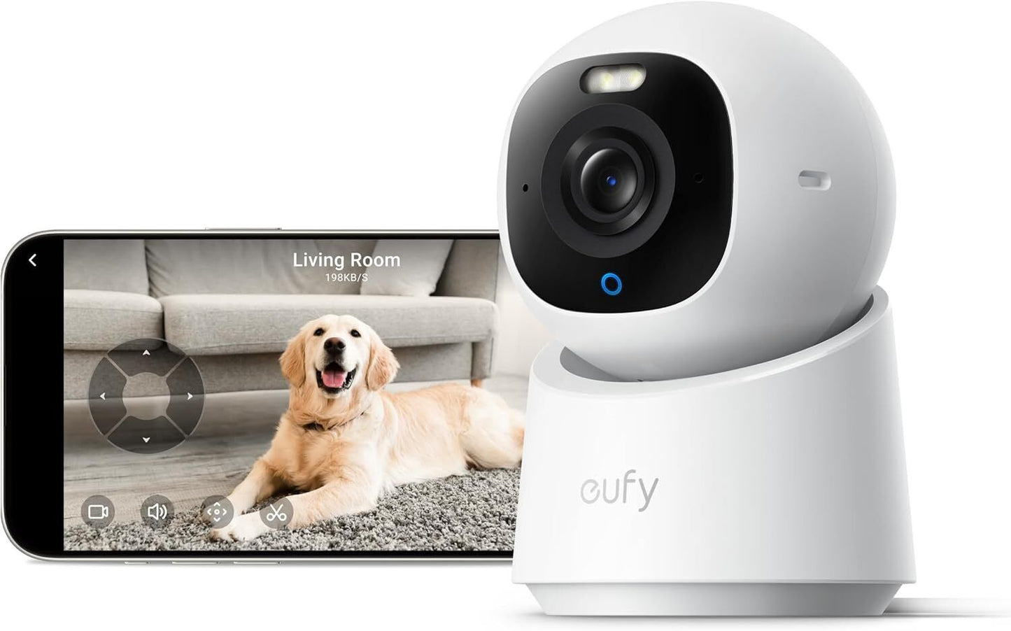 Anker Eufy Indoor Cam E30 – 4K Smart Home Security Camera | كاميرا مراقبة داخلية انكر يوفي E30 بدقة 4K