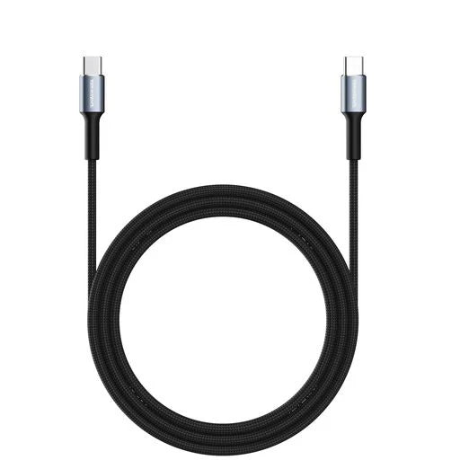 RockRose Aspire 3A 60W Max 1M Type-C To Type-C Cable - كيبل بقدرة 60 واط تايب سي الى تايب سي بطول 1 متر من روك روز