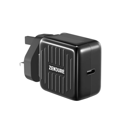 Zendure USB-C PD Mini Wall Charger with UK  Adapter - شاحن جداري يو اس بي سي بقوة 61 واط من زندور