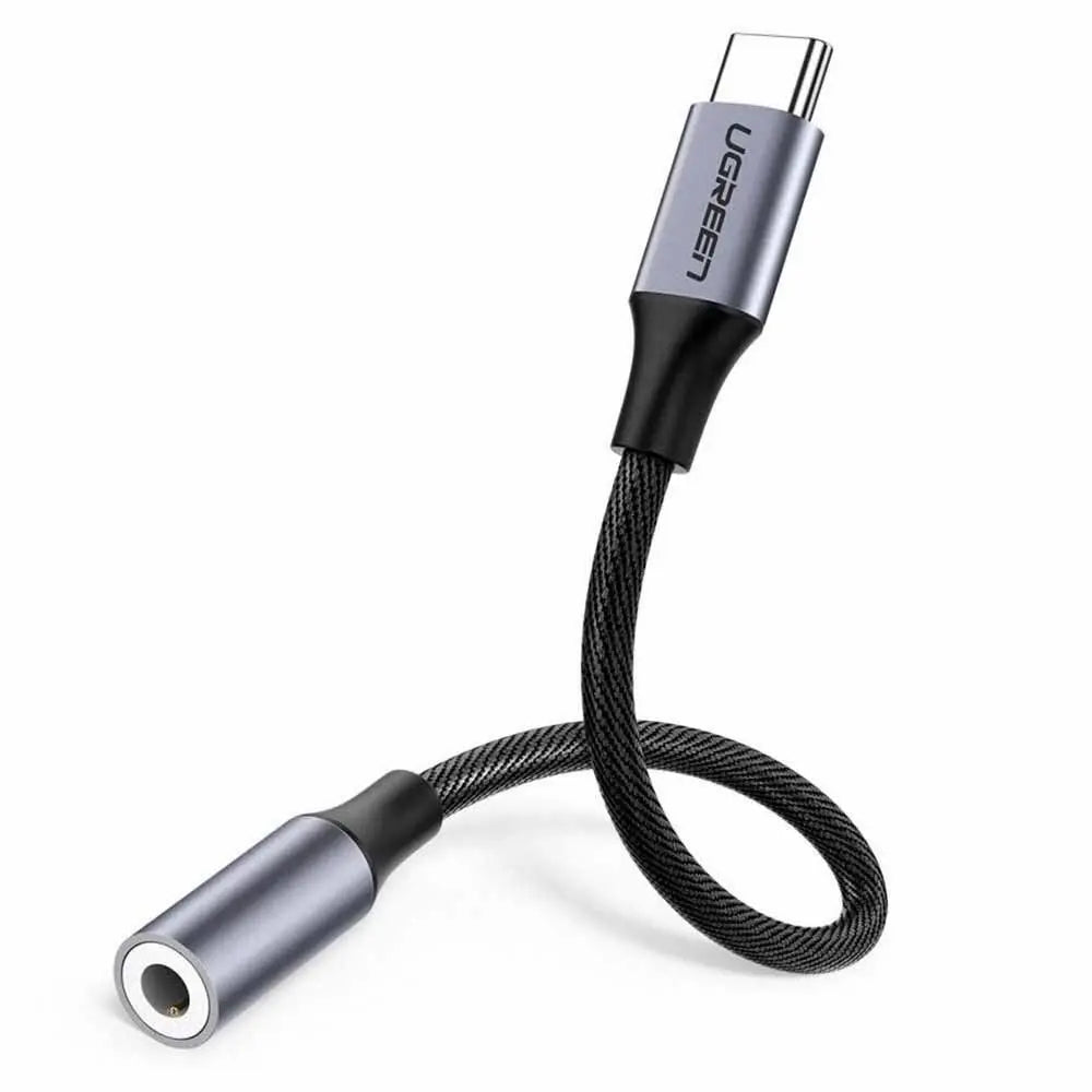 محول يو جرين يو اس بي سي الى منفذ سماعة 3.5 ملم | UGREEN USB-C to 3.5mm Headphone Jack Adapter