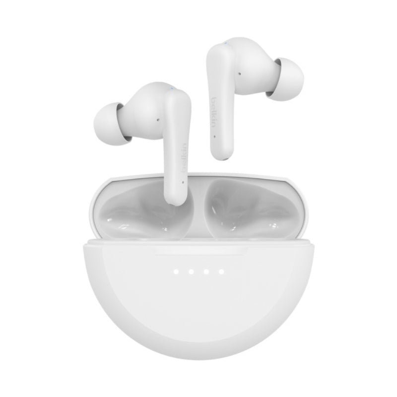 Belkin RHYTHM True Wireless Earbuds | 28H Playtime & Dual Pairing - سماعات بلكين ساوندفورم ريثم اللاسلكية الحقيقية موديل 012