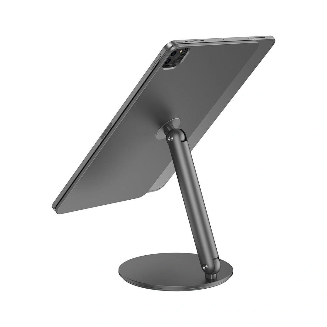 حامل تابلت ويوو متعدد الزوايا قابل للدوران والطي لجهاز ايباد برو 13 - رمادي | WIWU ZM-310 Hubble Tablet Stand for iPad Pro 13 – Gray