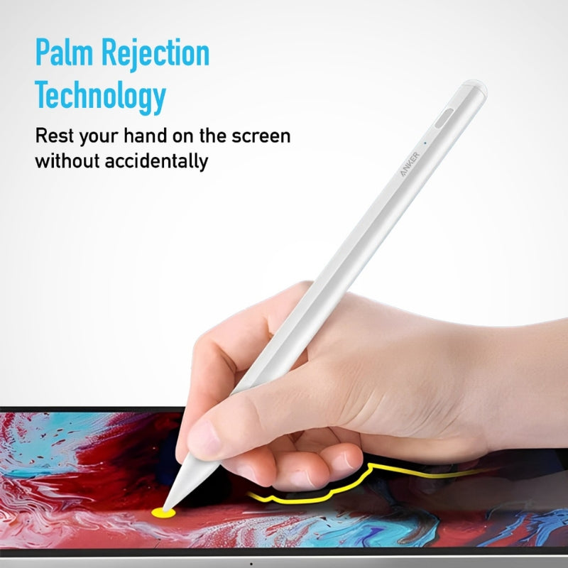 قلم انكر الذكي للايباد - ابيض | Anker Stylus Pen for iPad – White